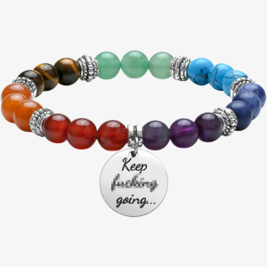 7 Chakra Stone Bead Bracelet