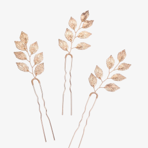 Vintage Gold Leaf Bridesmaid Hairpin