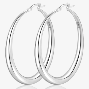 Sterling Silver Hoop Earrings