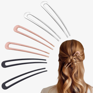 Metal U-Shaped French Hair Pins