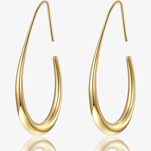 Lightweight Teardrop Hoop Earrings