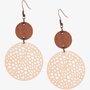 Bohemian Hollow Cut-Out Dangle Earrings