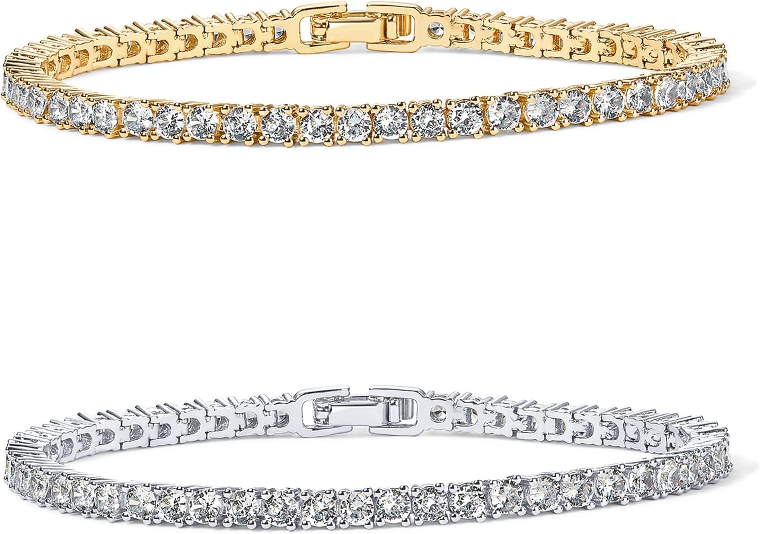 Gold Plated Tennis Bracelet - Image 13