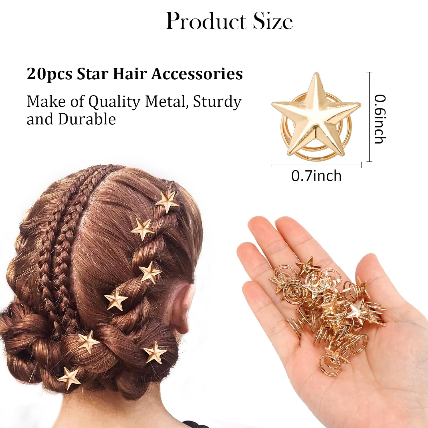 Starlight Spiral Hair Pins - Image 2