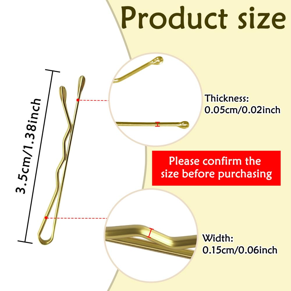 Mini Bobby Pins with Storage Box - Image 2